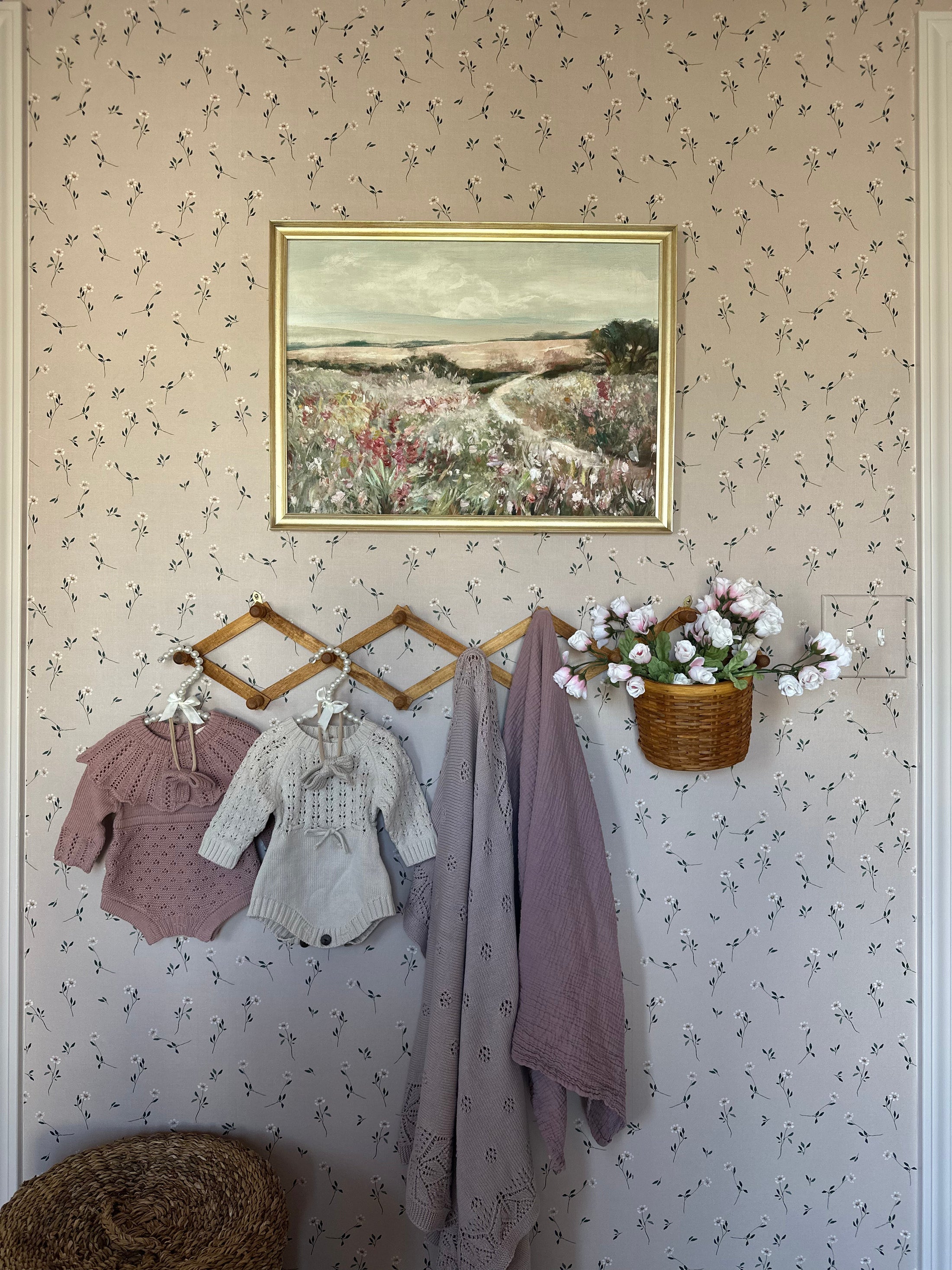 Brigitta Wallpaper by Emily Cooper Art
