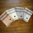 Load image into Gallery viewer, Royal Baby Alpaca Wool Checkered Throw Blanket

