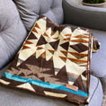 Load image into Gallery viewer, Andean Alpaca Wool Blanket - Cowboy

