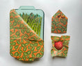 Cargar la imagen en la vista de la galería, Beeswax Food Wrap - Kalo Print
