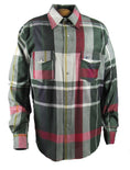 Cargar la imagen en la vista de la galería, Flying R Ranchwear - Engineered Plaid Block - Long Sleeve - Snaps - Oversized Fit
