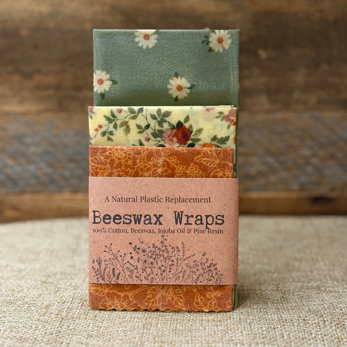 Beeswax Wrap - 3 Pack