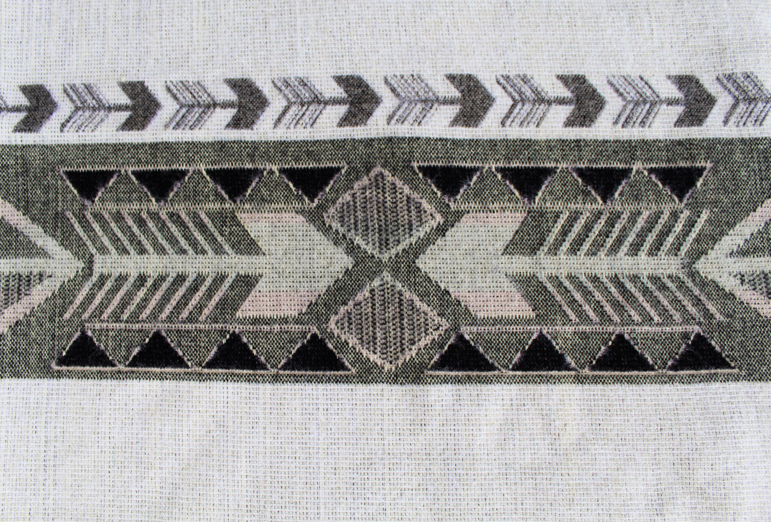 Inca Blanket, Desert Sand: Alpaca Wool, Recycled Acrylic, Fair Trade 89"  79"