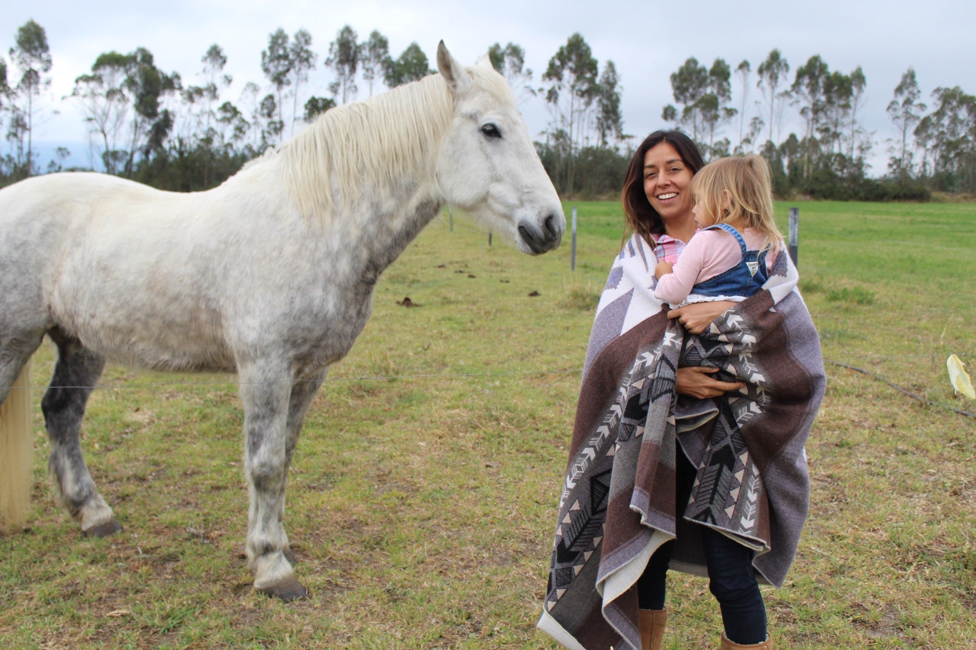 Inca Blanket, Desert Sand: Alpaca Wool, Recycled Acrylic, Fair Trade 89"  79"