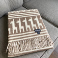 Load image into Gallery viewer, Alpaca Wool Throw Blanket - Alpaca Design

