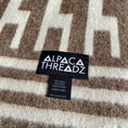 Load image into Gallery viewer, Alpaca Wool Throw Blanket - Alpaca Design
