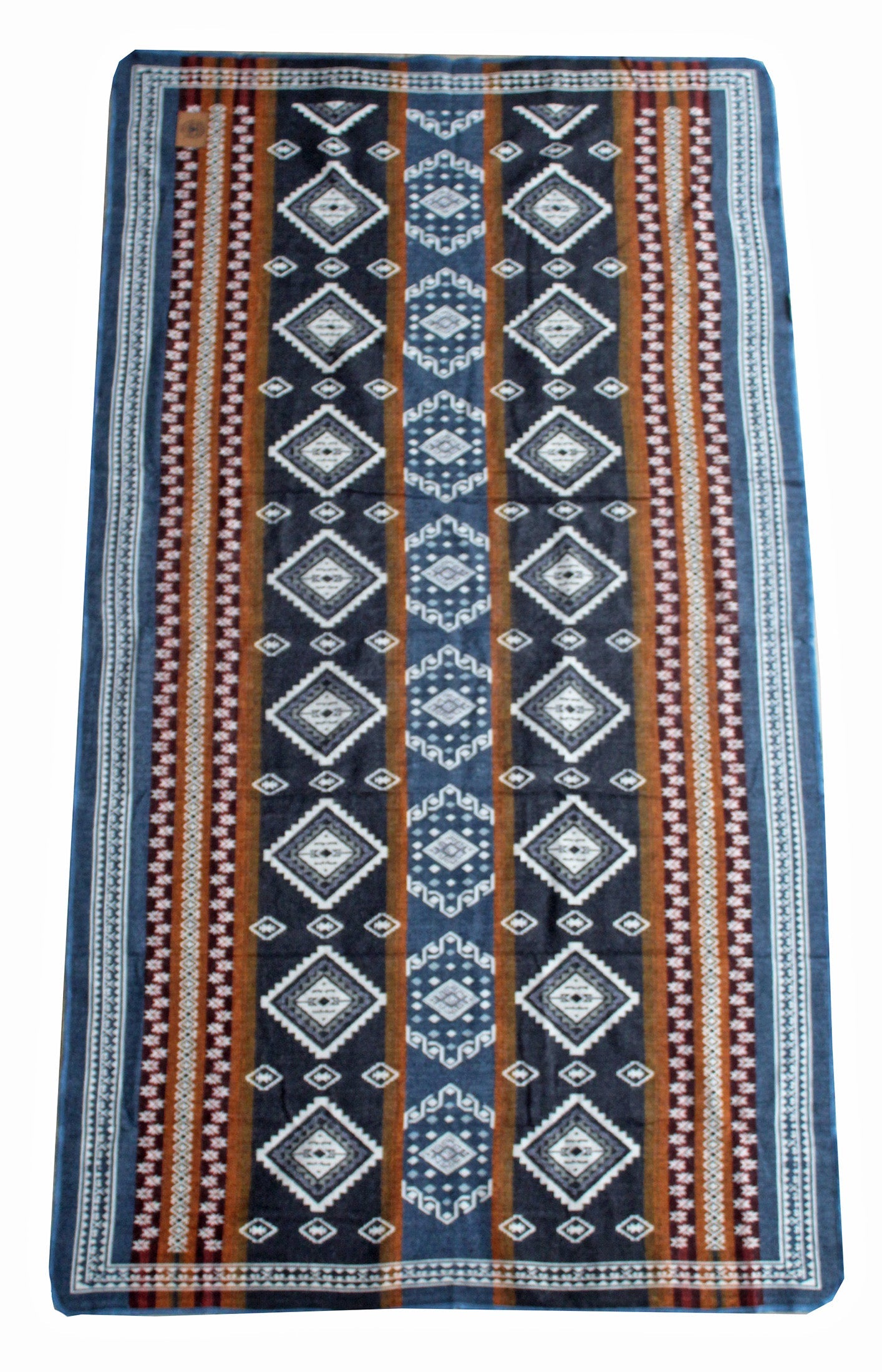 Tierra y Fuego Throw Blanket; Alpaca Wool & Acrylic 80" x 45"