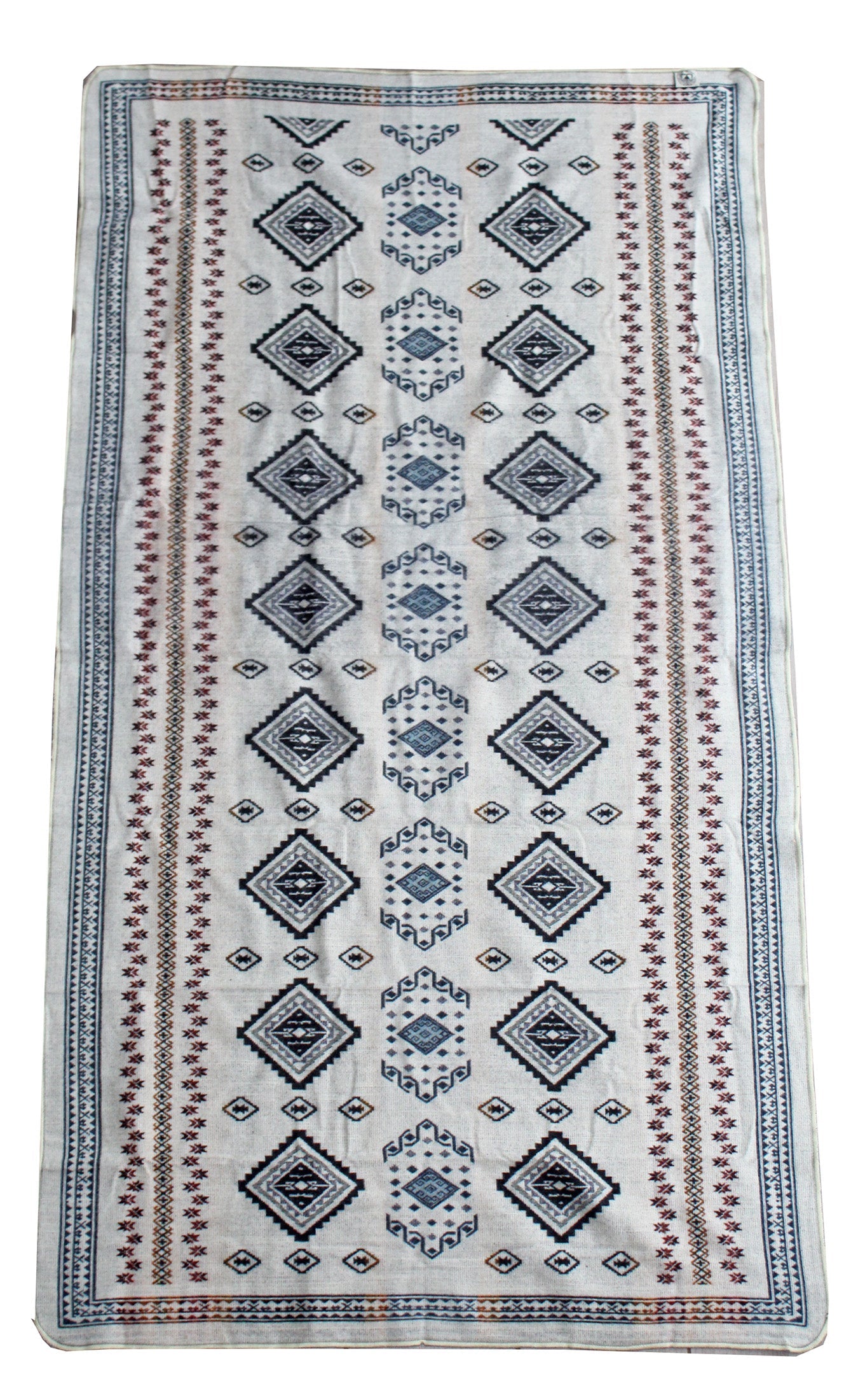 Tierra y Fuego Throw Blanket; Alpaca Wool & Acrylic 80" x 45"