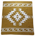 Cargar la imagen en la vista de la galería, La Eva Blanket-Mustard; Alpaca Wool and Recycled Acrylic fibers, 90" x 79"
