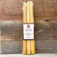 Load image into Gallery viewer, Beeswax Taper Candles 3 Pack
