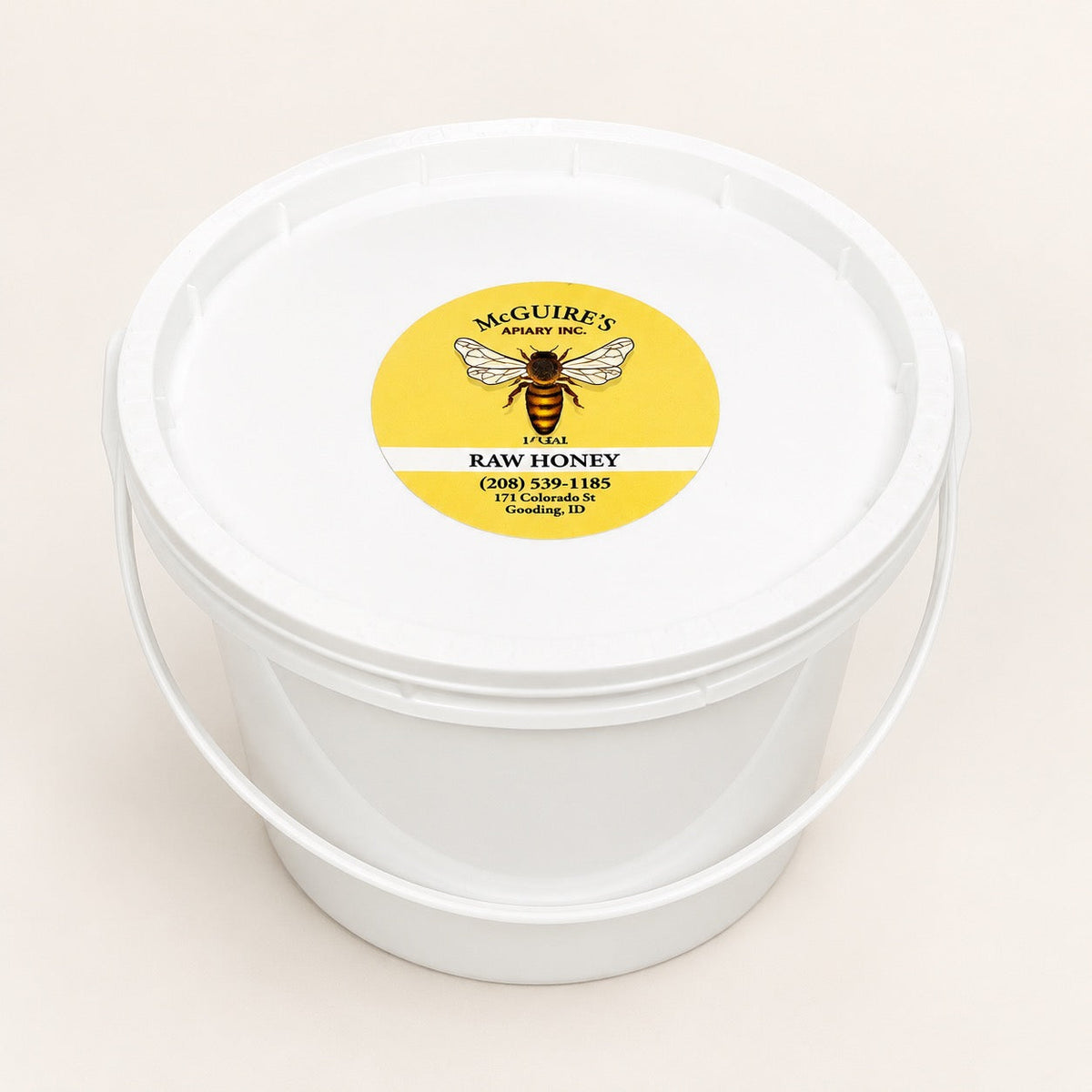 1/3 Gallon Raw Honey