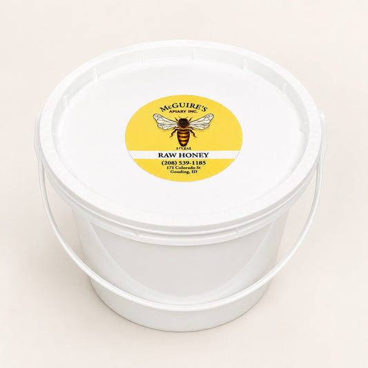 1/3 Gallon Raw Honey, Idaho McGuire's Apiary