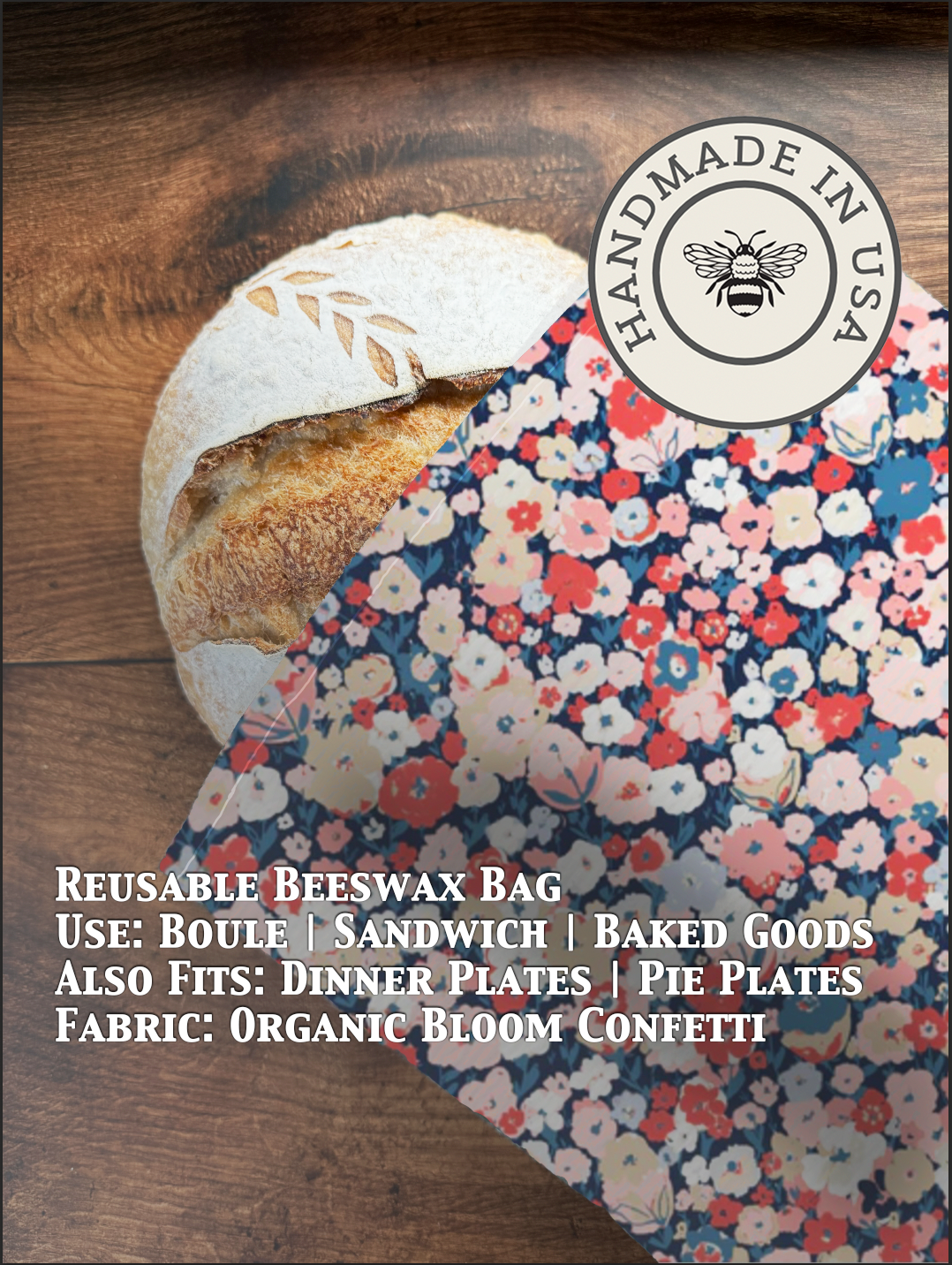 Handmade Bread Bag | Beeswaxed