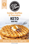 Load image into Gallery viewer, Golden Waffles & Pancake Mix - 1g net carb
