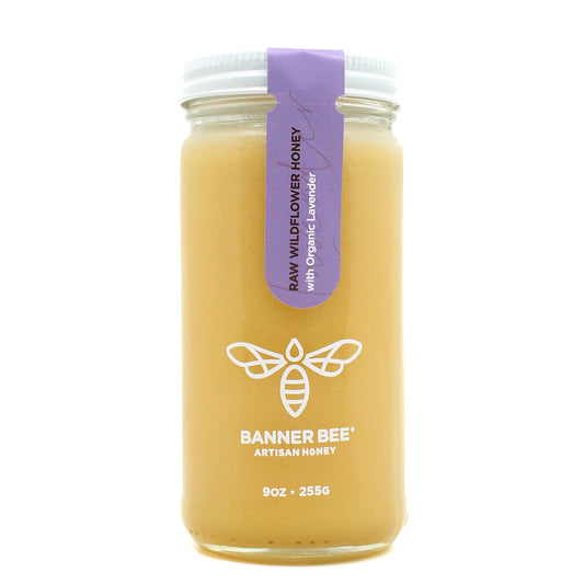 Elderberry Enriched Raw Honey from Banner Bee