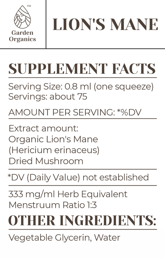 Lion's Mane Tincture