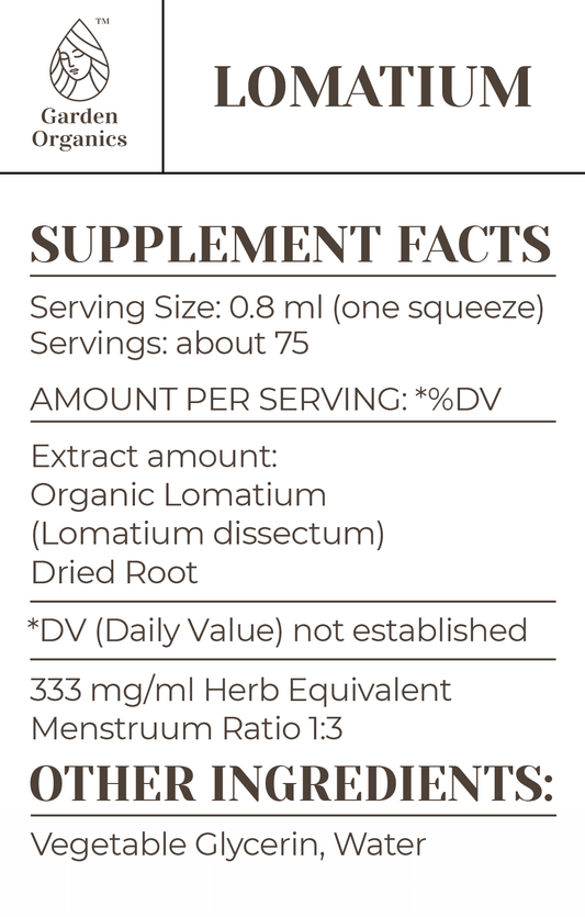 Lomatium Tincture