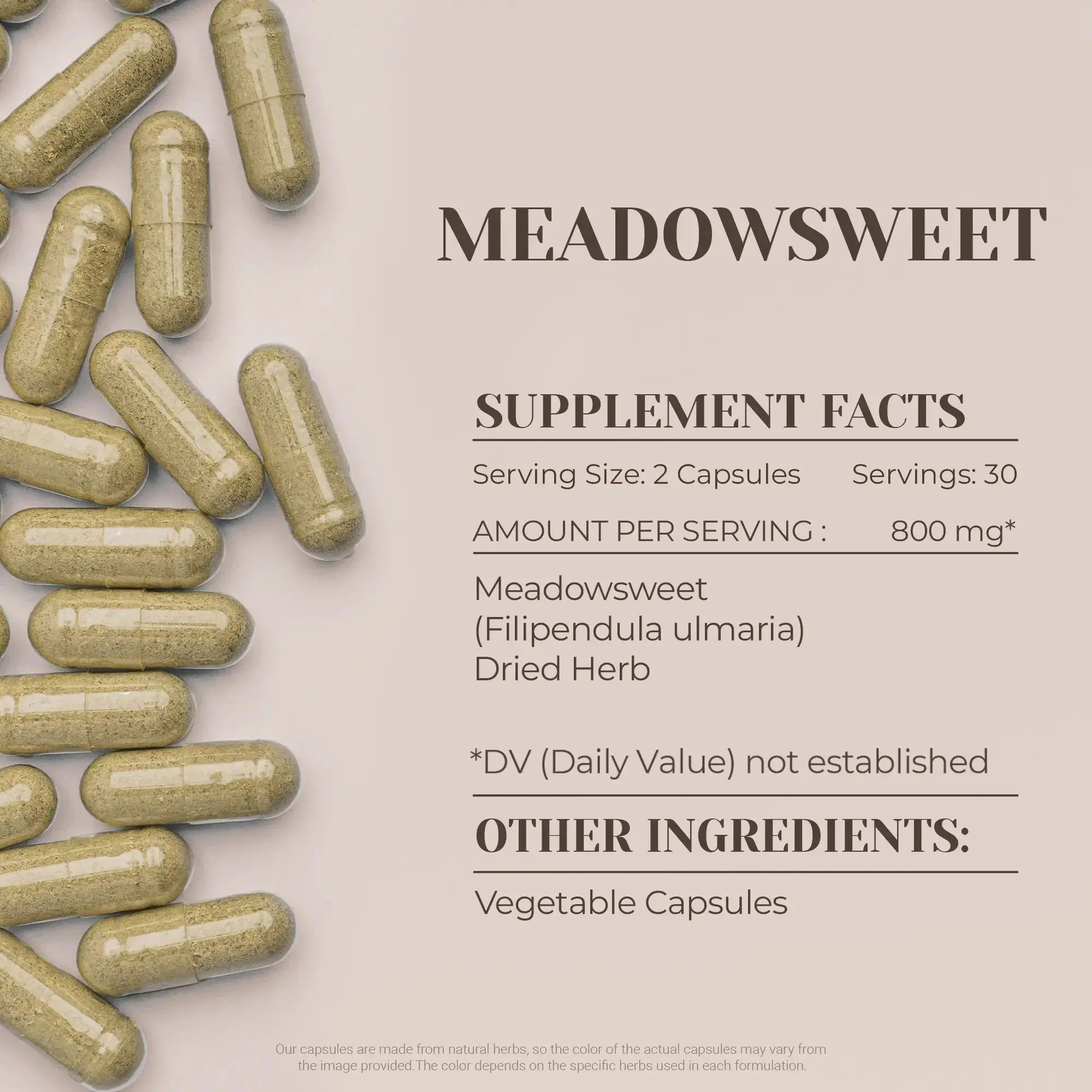Meadowsweet Capsules