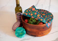 Load image into Gallery viewer, Beeswax Food Wrap - Fall Bloom Print
