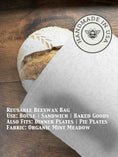 Cargar la imagen en la vista de la galería, Handmade Bread Bag | Beeswaxed
