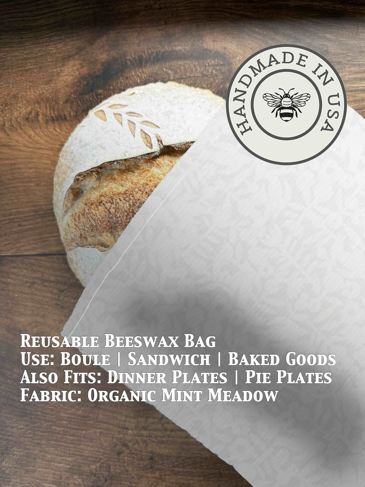 Handmade Bread Bag | Beeswaxed