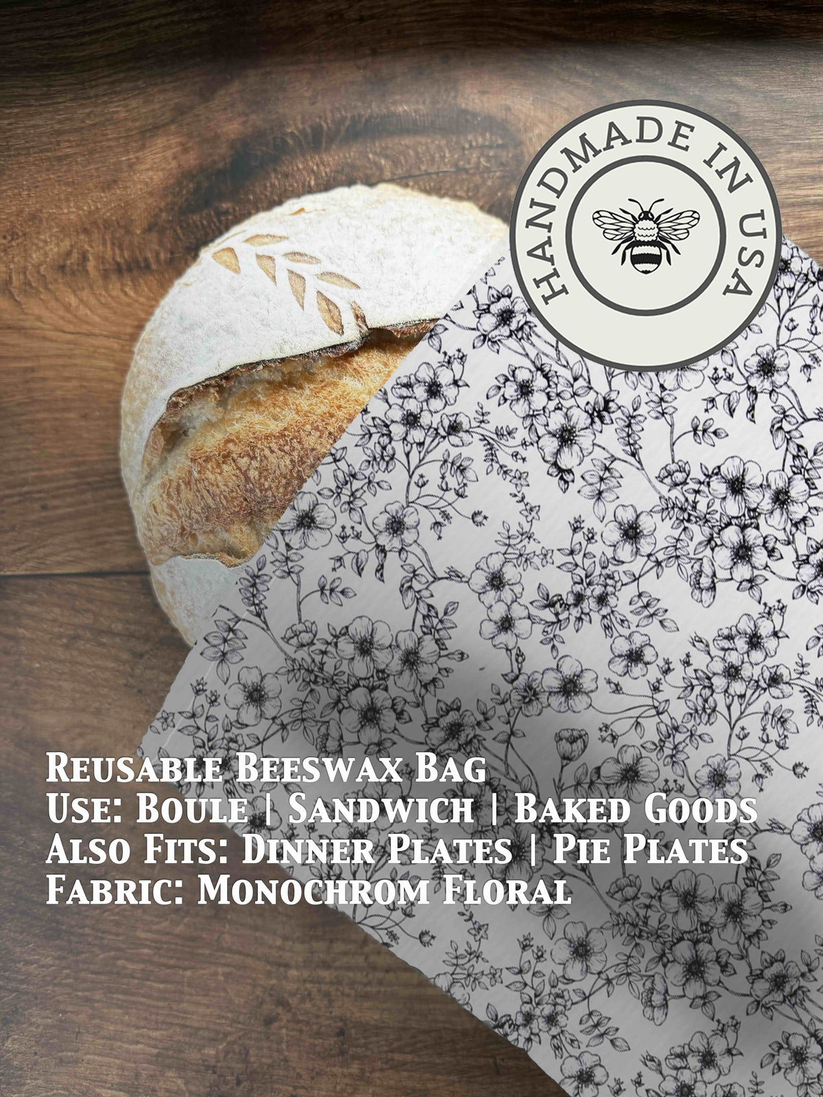 Handmade Bread Bag | Beeswaxed
