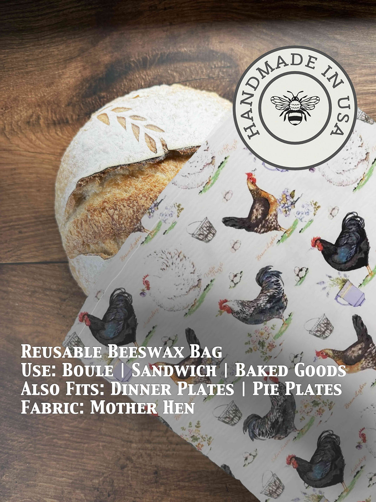 Handmade Bread Bag | Beeswaxed