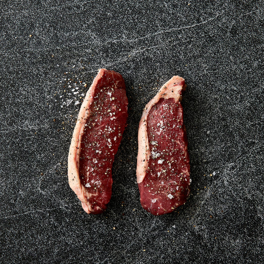 Grass Fed New York Strip Steaks (Two Steaks)