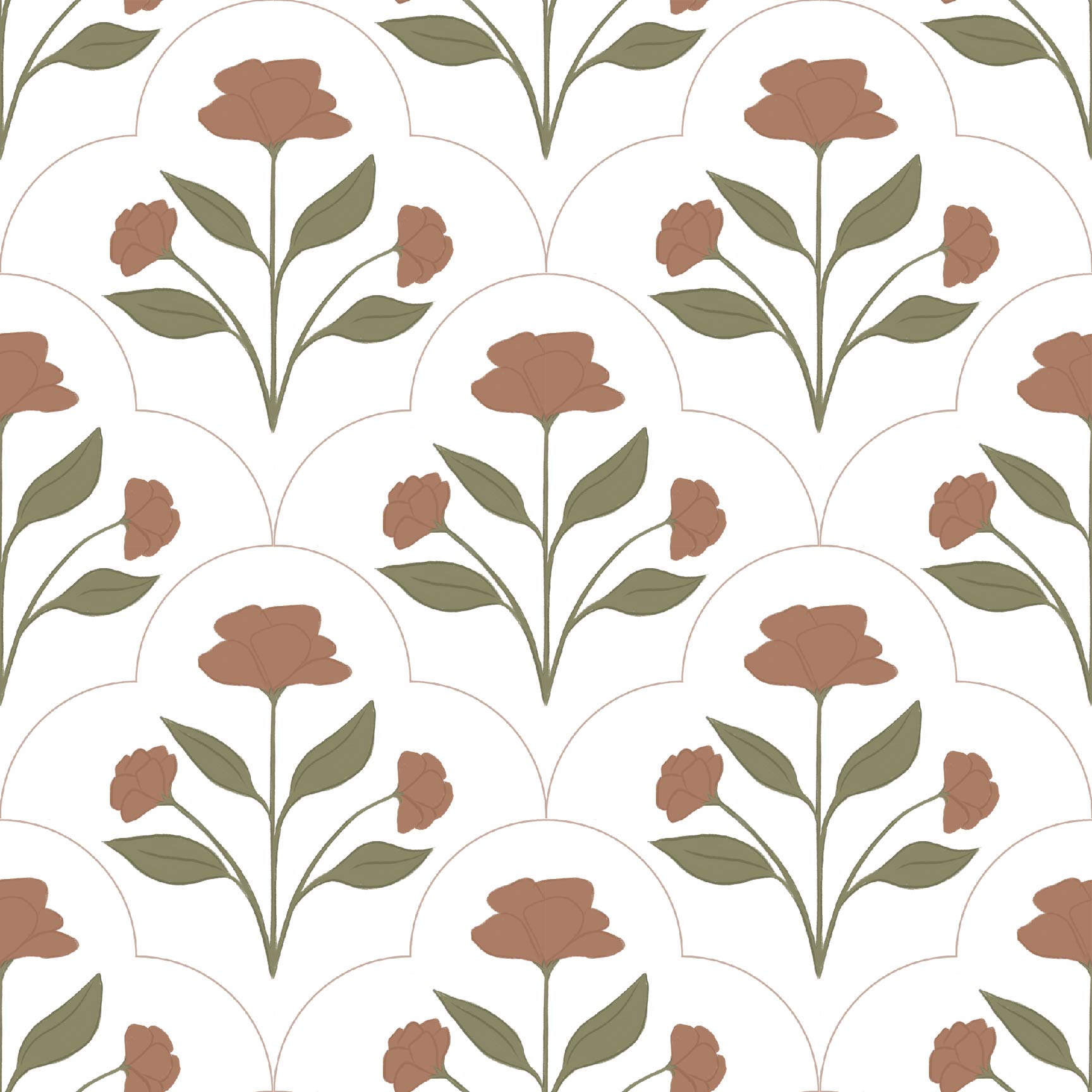 Nicole Wallpaper by Megan Lindsey Illustration