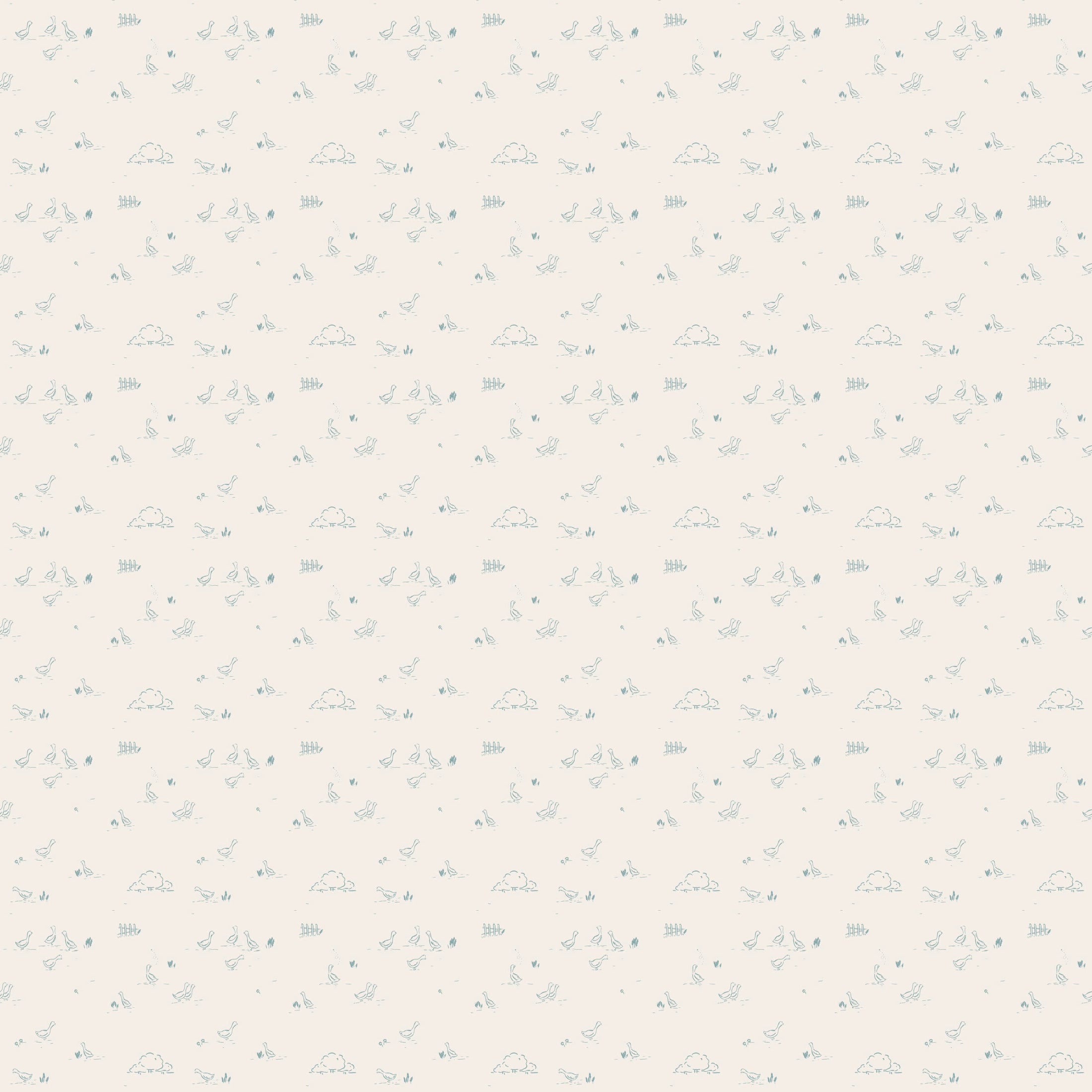 Ollie Wallpaper by Megan Cabaj