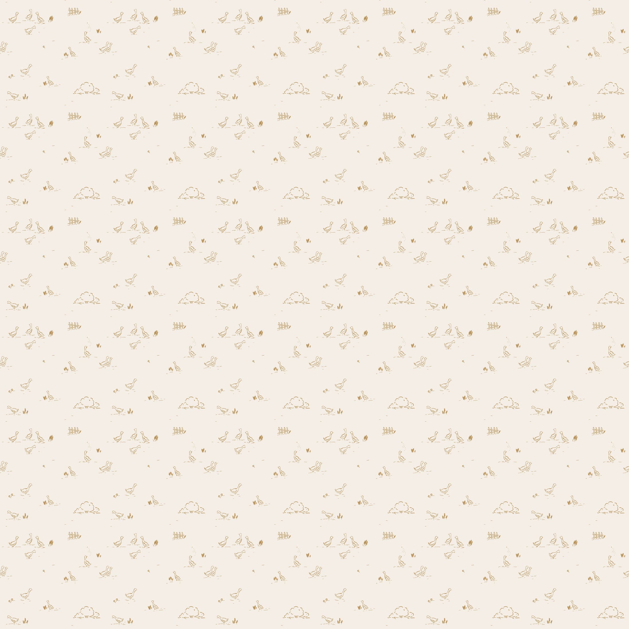 Ollie Wallpaper by Megan Cabaj
