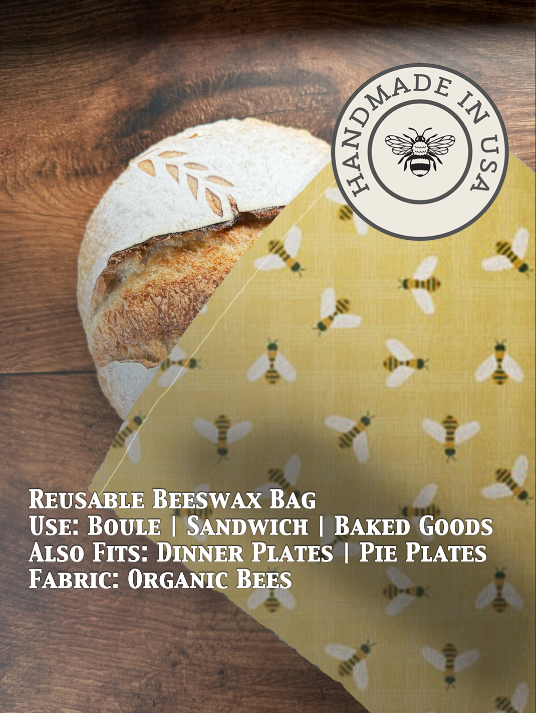 Handmade Bread Bag | Beeswaxed