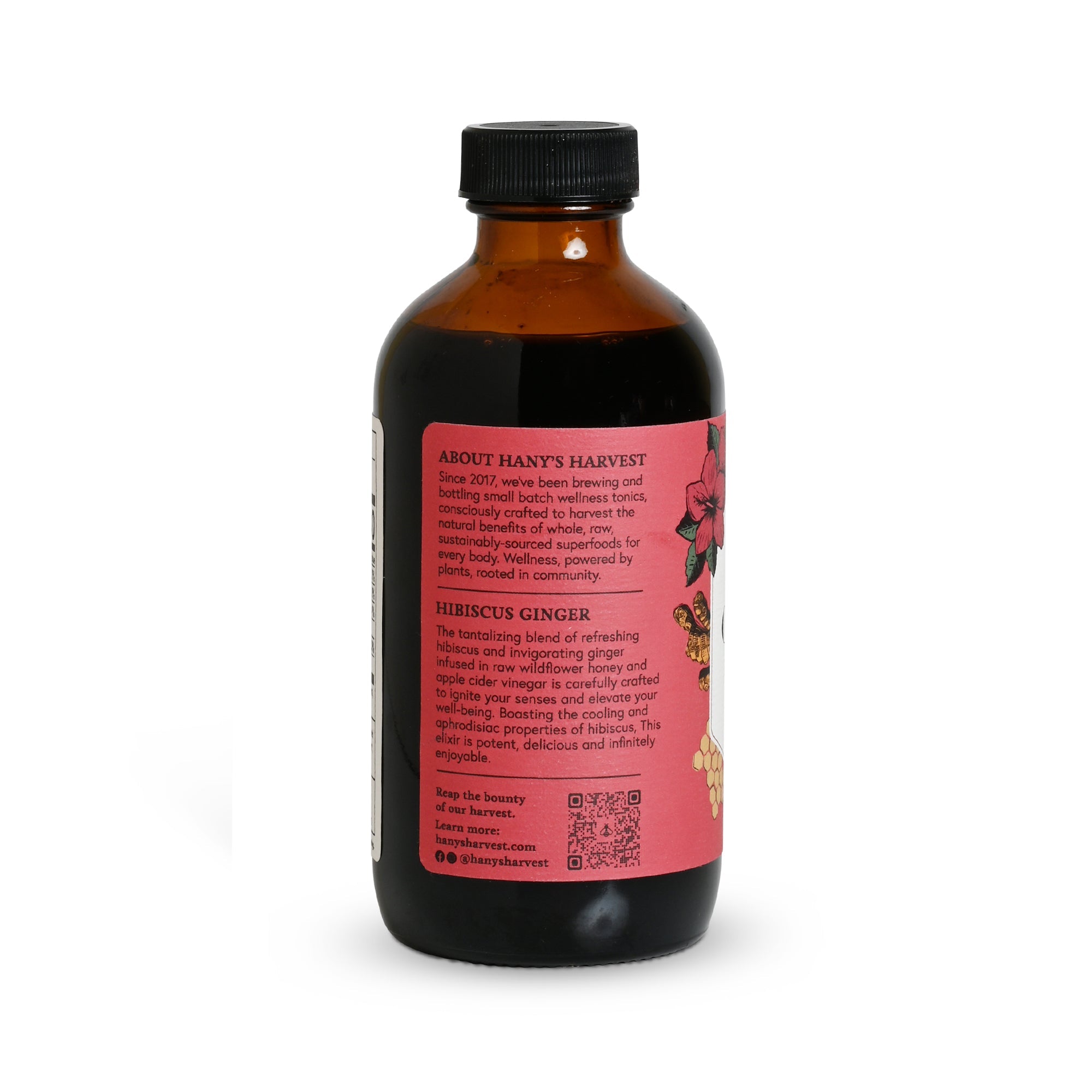 Hibiscus Ginger Herbal Syrup