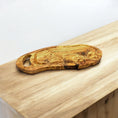 Cargar la imagen en la vista de la galería, Large Olive Wood Cutting Board + Juice Groove & Hand Cutout
