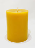 Load image into Gallery viewer, Indiana Beeswax Pillar Candle
