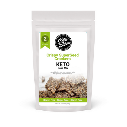 Crispy Super Seed Crackers - 2g net carb