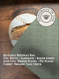 Cargar la imagen en la vista de la galería, Handmade Bread Bag | Beeswaxed
