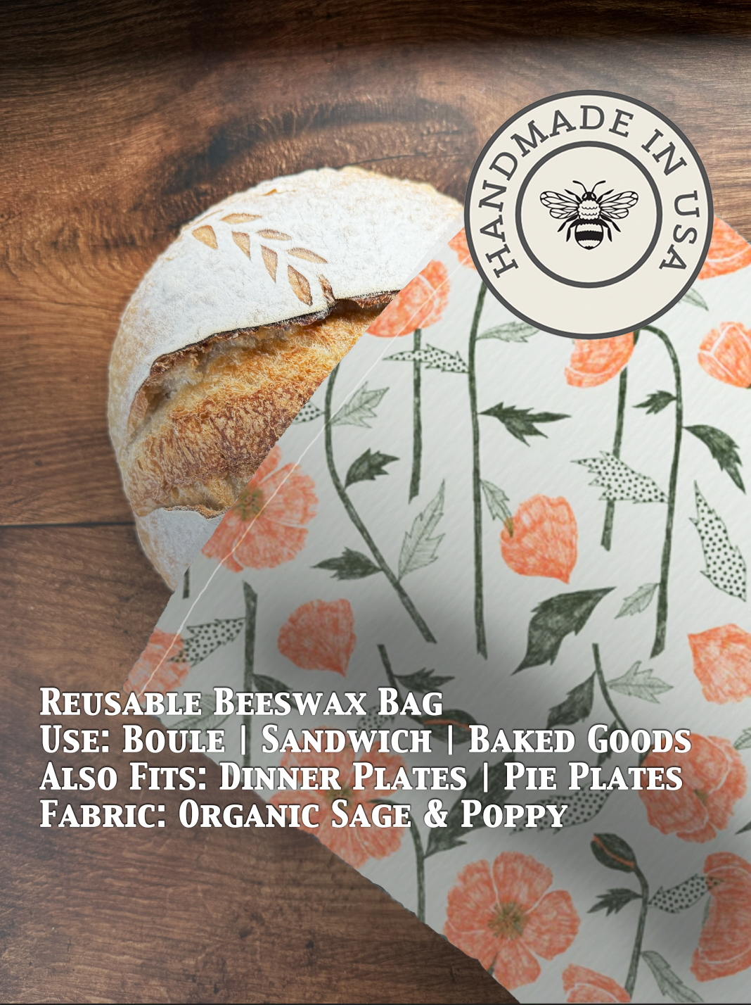Handmade Bread Bag | Beeswaxed