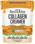 Cargar la imagen en la vista de la galería, Collagen Creamer for Coffee - Grass Fed Collagen Peptides Powder with MCT Oil for Hair, Skin, Nails & Joint Support - Salted Caramel
