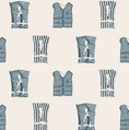Cargar la imagen en la vista de la galería, Ray Wallpaper by Kim Hallquist Designs
