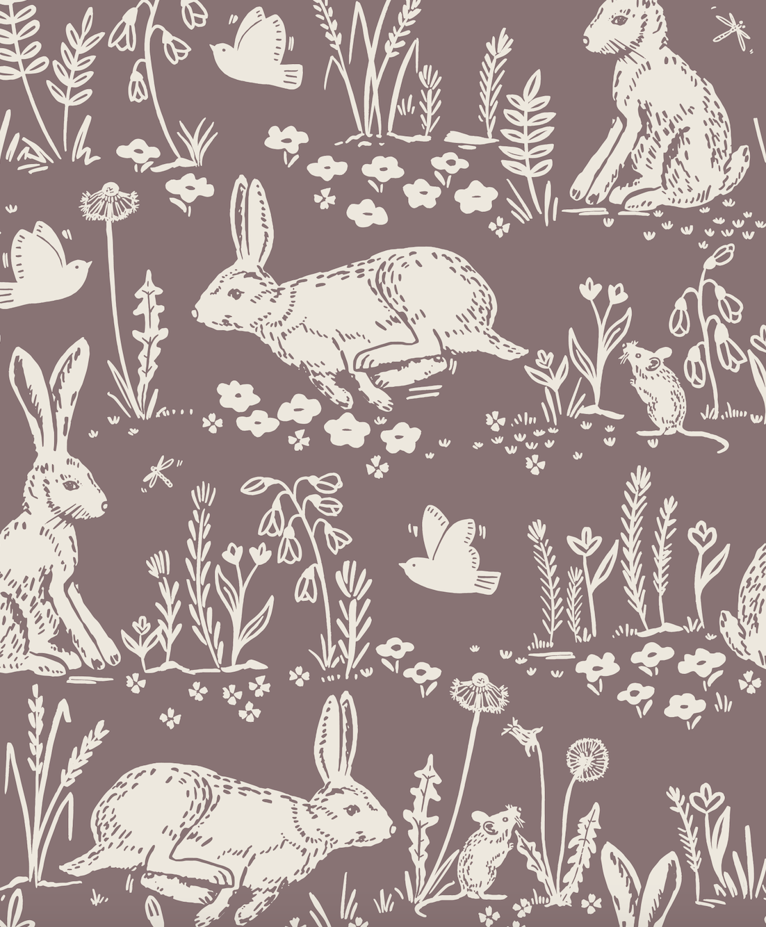 Thumper Wallpaper by Hufton Studio