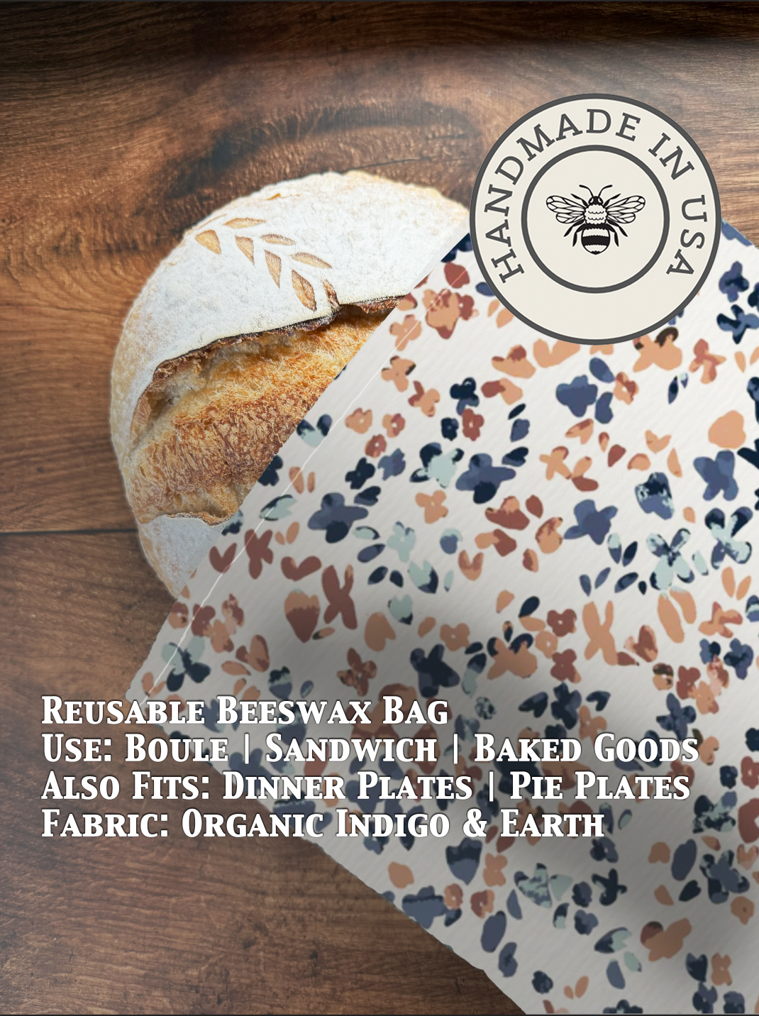 Handmade Bread Bag | Beeswaxed