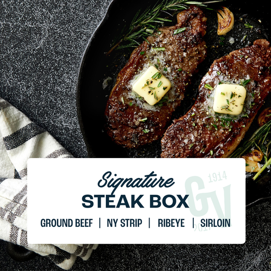 Grass Fed Signature Steak Box from Grandview Regenerative Ranch, USA