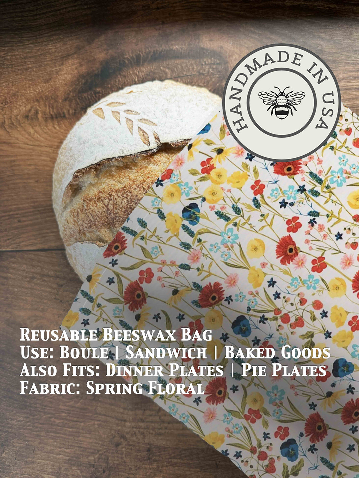 Handmade Bread Bag | Beeswaxed