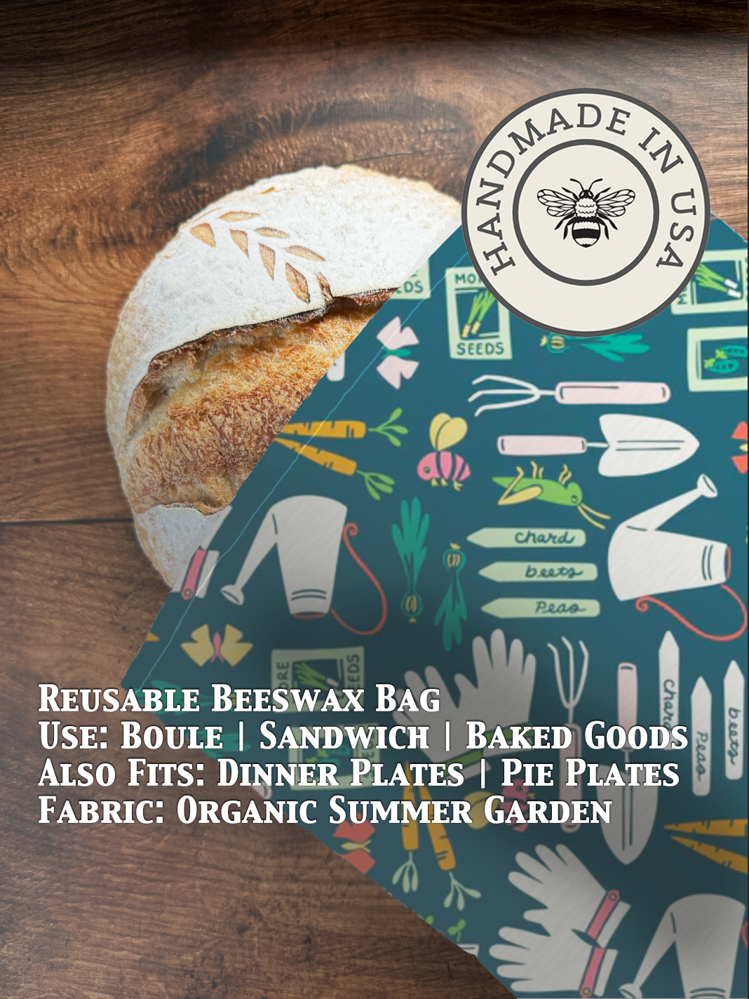 Handmade Bread Bag | Beeswaxed
