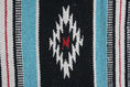 Cargar la imagen en la vista de la galería, Handwoven Navajo-Inspired Acrylic Western Horse Saddle Blanket – 32" x 64", Southwest Aztec Design, Decorative, Great for Riding, Display, or Home Decor
