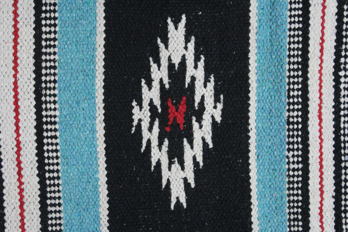 Handwoven Navajo-Inspired Acrylic Western Horse Saddle Blanket – 32" x 64", Southwest Aztec Design, Decorative, Great for Riding, Display, or Home Decor