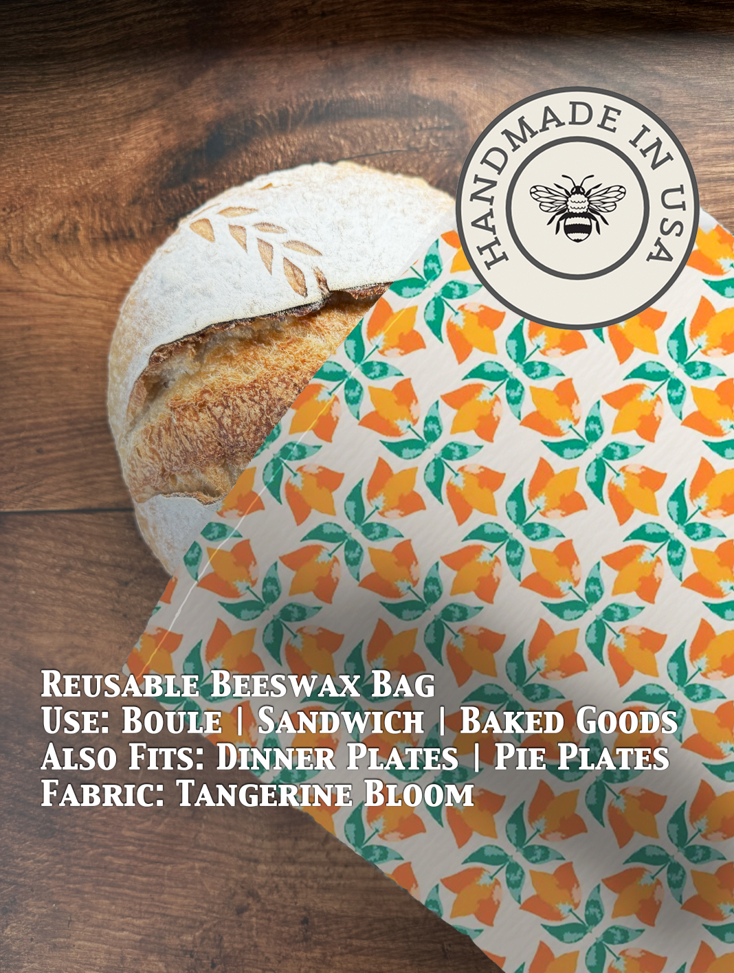Handmade Bread Bag | Beeswaxed