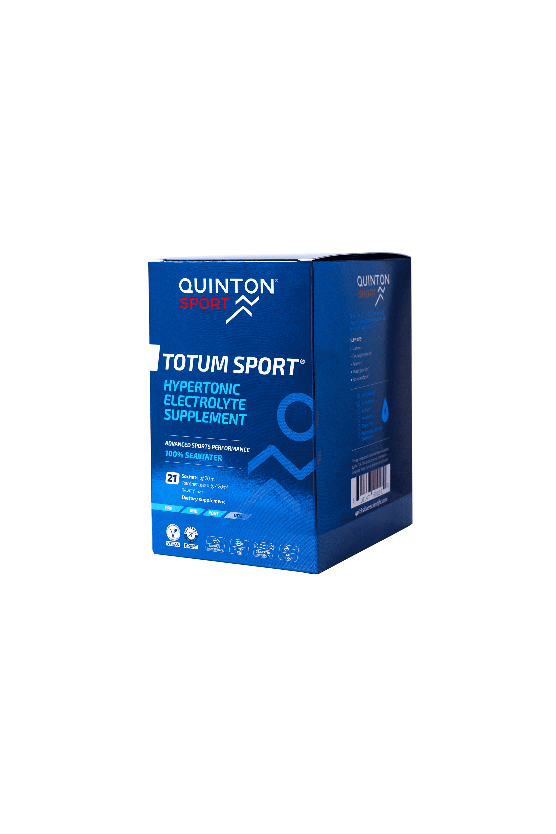 Quinton Totum Sport Hypertonic Electrolyte Supplement