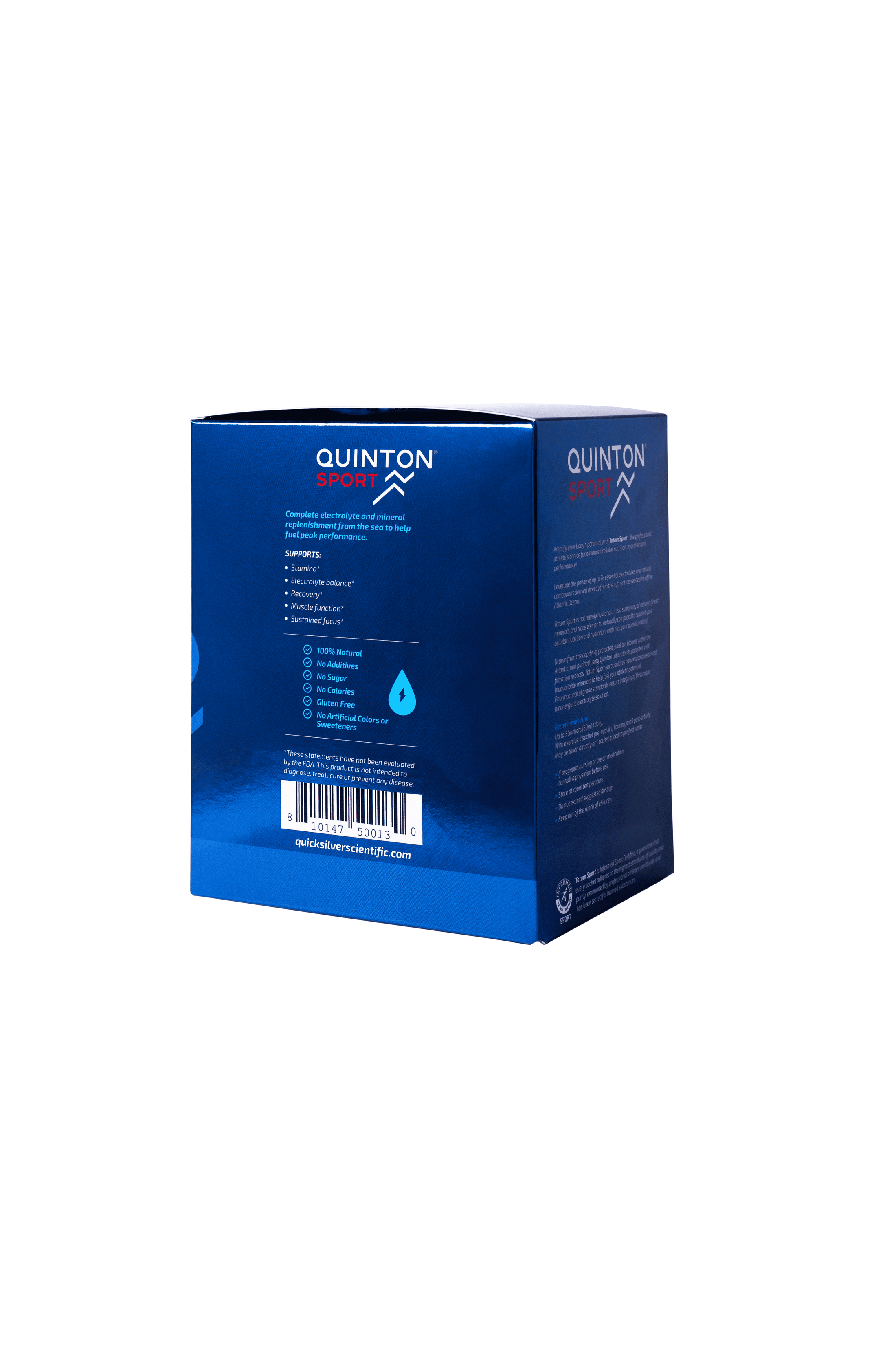 Quinton Totum Sport Hypertonic Electrolyte Supplement